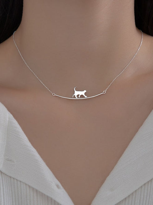 Colier din argint Kitty